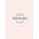 Points blancs 2 tailles sur fond rose - stamp