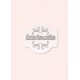 Points blancs 2 tailles sur fond rose - stamp