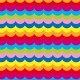 Vaguelettes multicolores - zoom