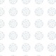 Des points dans des points - gris - fond blanc - zoom