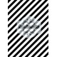Diagonales noires et blanches épaisses - stamp