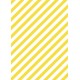 Diagonales jaunes et blanches - petit