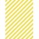 Diagonales jaunes et blanches - petit