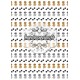 Petits chiens assis - stamp