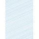 Diagonales irrégulières bleues - petit