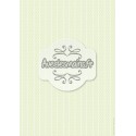 Chevrons blancs vert pale - minipack