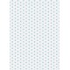 Hexagones arrondis gis et bleus - petit