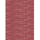 Des mots de Noël blancs sur fond rouge - petit