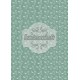 Colombes blanches fond bleu-vert - stamp