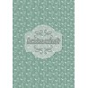 Colombes blanches fond bleu-vert - stamp