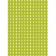 Petits cactus Blancs sur fond vert - petit