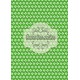 Croix basques blanches sur fond vert - stamp