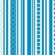 Lignes verticales monochrome bleu - zoom