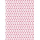 Chevrons roses fins et épais - petit