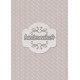Virgules discrètes sur fond marron-gris - stamp