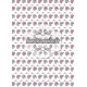 Elephants roses et gris - stamp