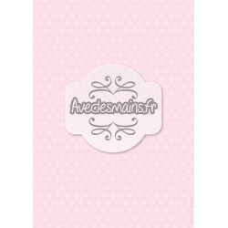 Géométrie japonisante rose