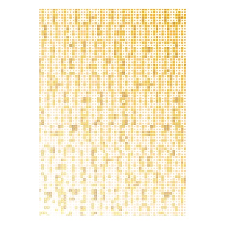Imitation pixel orange pâle