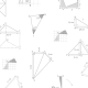 Géométrie triangulaire grise - zoom