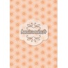 Spirales en soleils saumon - stamp