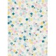 Fleurs éparpillées - pastel - petit