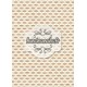 Tissage marron et beige - stamp