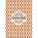 Cubisme automnale orange-marron