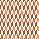 Cubisme automnale orange-marron - zoom