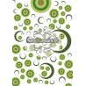 Cercles en cibles - vert - stamp