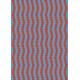 Carrés flottant bleus - petit