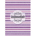 Petites têtes de mort violet et mauve