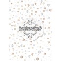 Flocons or et argent