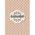 Hexagones arrondis marron
