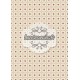 Fleurs encerclées - vieux roses - stamp