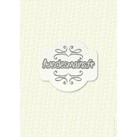 Petits coins arrondis - vert - stamp
