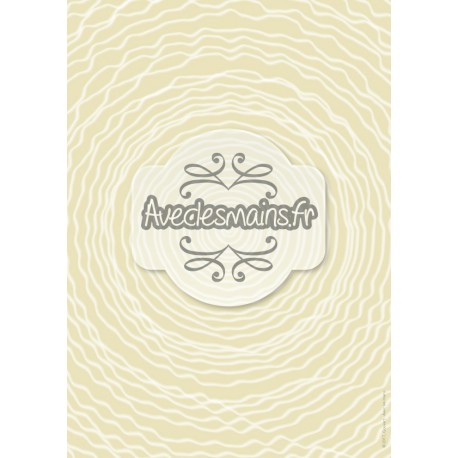 Vagues de sable - stamp