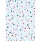 Chaussettes, rennes et sapins - petit