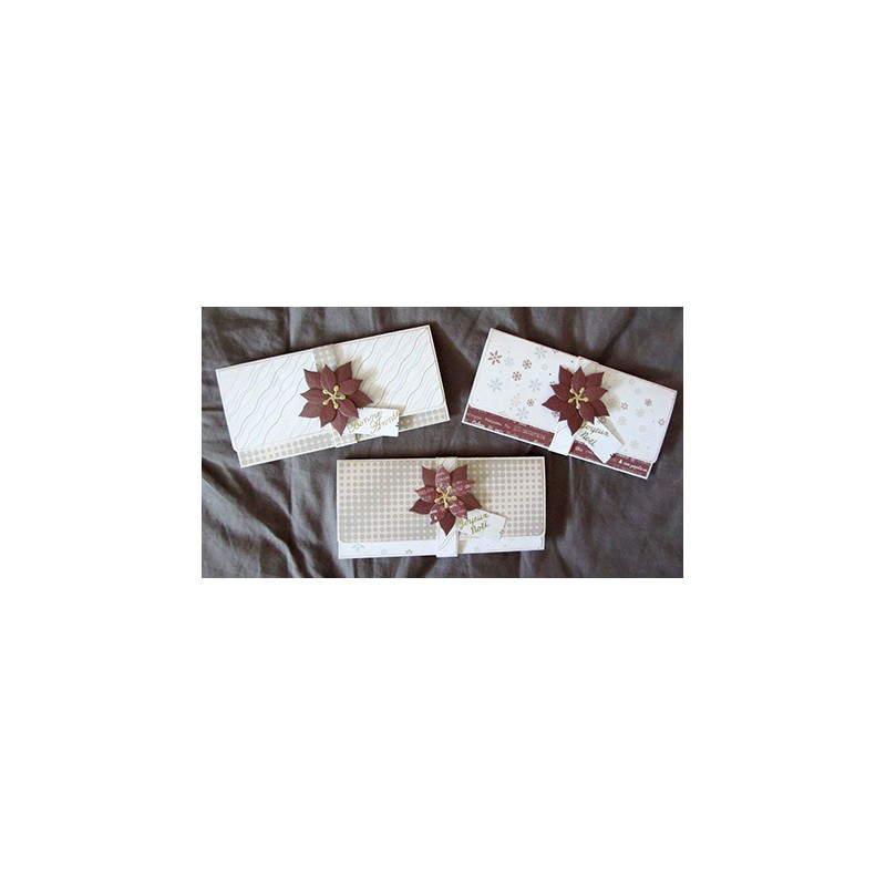 Kit scrapbooking pochette cadeau anniversaire /noël 10/15 cm - Kit sans  album - Creavea