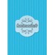 Chevrons irréguliers blancs sur fond turquoise - stamp