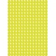 Petits cactus Blancs sur fond vert anis - petit