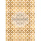 Croix d'Halloween - orange noir - stamp