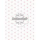 Flocons rouge - galçons gris  - stamp
