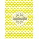 Zig-zag et triangles jaunes et blancs - stamp