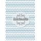 triangles et losanges gris-bleu et blancs - stamp