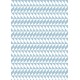 triangles et losanges gris-bleu et blancs - petit