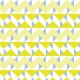 Triangles et zig-zag bleus, jaunes et blancs - zoom
