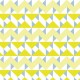 Triangles et zig-zag bleus, jaunes et blancs - zoom