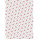 hexagones rose et pentagones blancs - petit