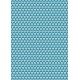 Cœurs - relief bleu - stamp - petit