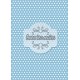 Clercles blancs sur fond bleu clair - stamp